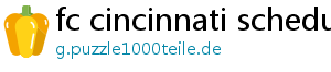 fc cincinnati schedule